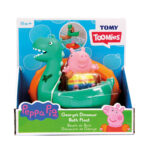 Tomy Toomies Βρεφικό Παιχνίδι Μπάνιου Οικογένεια Peppa Pig Φουσκωτά Σωσίβια Για 18+ Μηνών - Image 6