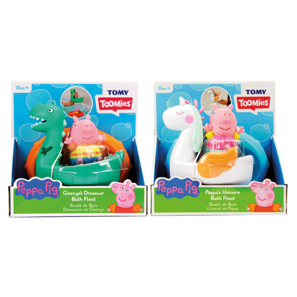 Tomy Toomies Βρεφικό Παιχνίδι Μπάνιου Οικογένεια Peppa Pig Φουσκωτά Σωσίβια Για 18+ Μηνών - Image 5