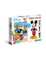 Clementoni Παιδικό Παζλ 3D Mickey Mouse 104 τμχ