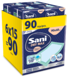Υποσέντονα Sani PREMIUM DRYMAX χωρίς άρωμα 90x60 90τεμ