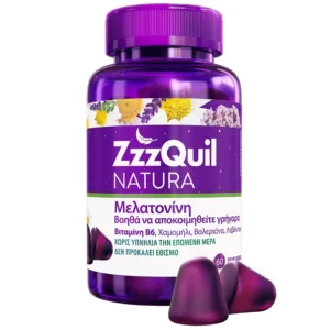 ZzzQuil Natura Melatonin 60 Softgels