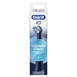 Oral-B iO Ultimate Clean Ανταλλακτικές Κεφαλές Ηλεκτρικής Οδοντόβουρτσας, 2τεμ