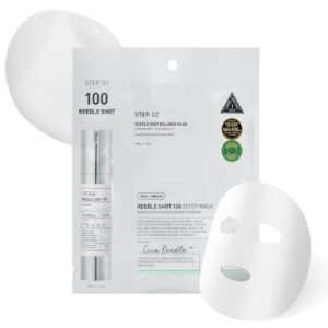 Vt Cosmetics Reedle Shot 100 2step Mask Firming Face Mask In A Sheet 1.5g+25g