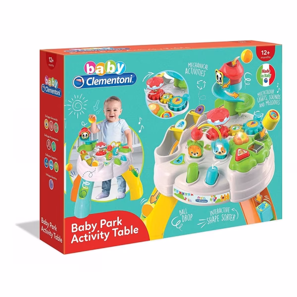 Baby Clementoni Play For Future Βρεφικό Εκπαιδευτικό Τραπέζι Πάρκο Διασκέδασης Για 12+ Μηνών - Image 2