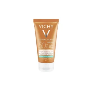 Vichy Capital Soleil SPF50 Dry Touch Protective Face Fluid Αντηλιακή Κρέμα Προσώπου για Ματ Αποτέλεσμα, 50ml