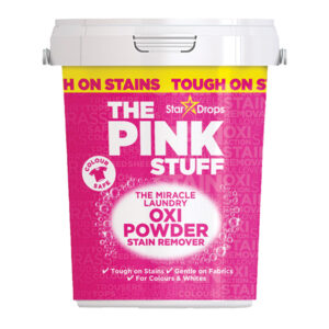 The Pink Stuff Καθαριστικό Λεκέδων Ρούχων The Miracle Laundry Oxi Powder Stain Remover Για Χρωματιστά 1kg