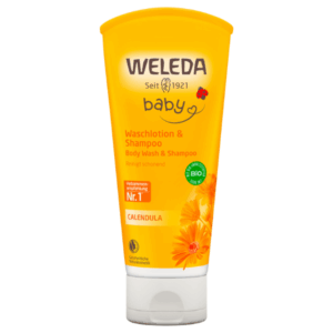 Weleda Baby Calendula Shampoo & Body Wash Βρεφικό Σαμπουάν & Αφρόλουτρο Καλέντουλας, 200ml
