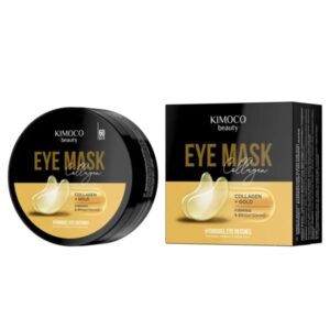 Kimoco Beauty Collagen Eye Mask Μάσκα Ματιών για Σύσφιξη & Λάμψη με Κολλαγόνο & Χρυσό, 60τμχ