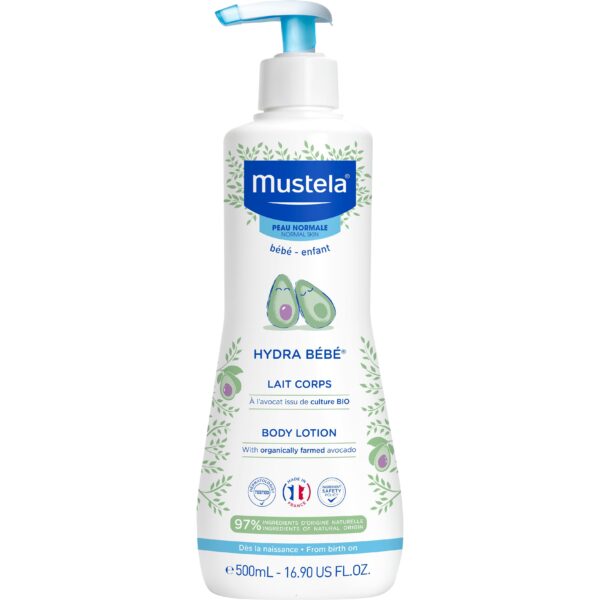 Mustela Hydra Bebe Body Milk για Ενυδάτωση 500ml - Image 1