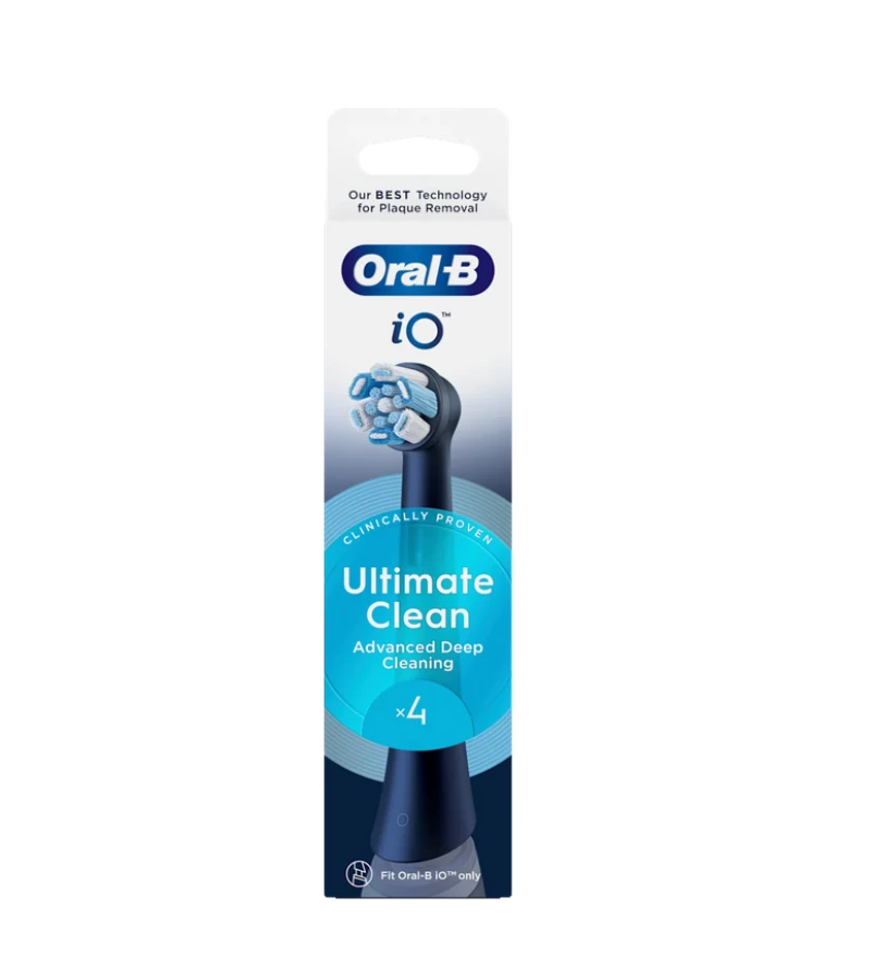 Oral-B Io Ultimate Clean Ανταλλακτικές Κεφαλές για Ηλεκτρική Οδοντόβουρτσα 4τμχ Oral-B Io Ultimate Clean Ανταλλακτικές Κεφαλές για Ηλεκτρική Οδοντόβουρτσα 4τμχ - Image 1