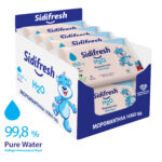 Sidifresh H2O Μωρομάντηλα 99.8% νερο Monthly Pack 14χ63τμχ