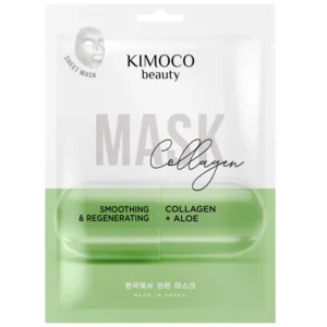 Kimoco Beauty Smoothing & Regenerating Collagen & Aloe Face Sheet Mask 23ml