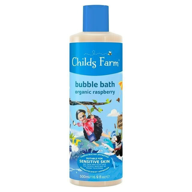Childs Farm Βιολογικό Παιδικό Αφρόλουτρο & Σαμπουάν Bubble Bath με Βατόμουρο σε Μορφή Gel 500ml Childs Farm Βιολογικό Παιδικό Αφρόλουτρο & Σαμπουάν Bubble Bath με Βατόμουρο σε Μορφή Gel 500ml - Image 1