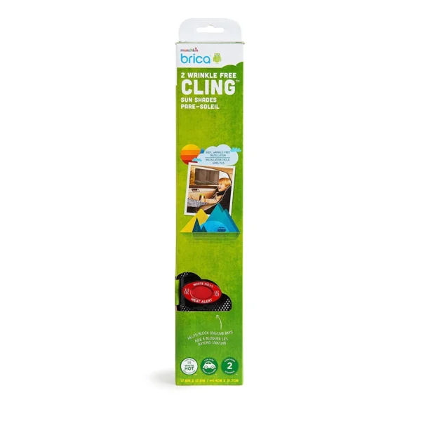 Munchkin Brica Cling Shade Σκίαστρο - Μεμβράνης για το Παράθυρο Αυτοκινήτου 2 Τεμάχιο - Image 1