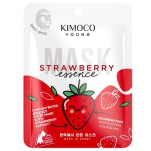 Kimoco Young Μάσκα Προσώπου για Αναζωογόνηση με Εκχύλισμα Φράουλας & Glacial Water, 25ml