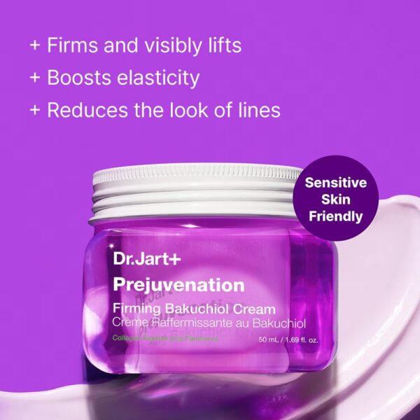 Dr. Jart+ Prejuvenation Bakuchiol Κρέμα Προσώπου για Ενυδάτωση, Αντιγήρανση & Σύσφιξη με Ρετινόλη & Κολλαγόνο 50ml - Image 2