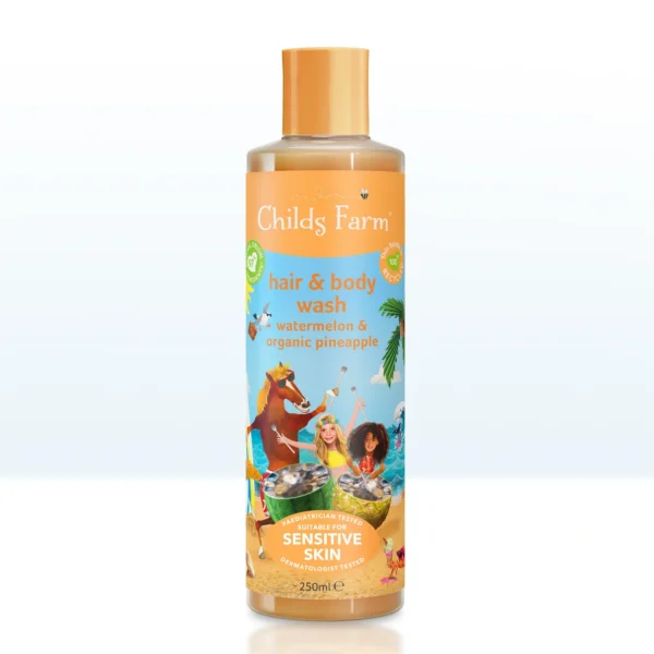 Childs Farm Hair & Body Wash Watermelon & Organic Pineapple, 250ml - Image 1
