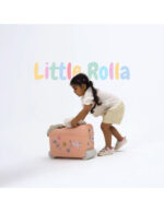 Little Roller Παιδική Βαλίτσα Ταξιδίου Καμπίνας Dusty Pink με 4 Ρόδες