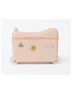 Little Roller Παιδική Βαλίτσα Ταξιδίου Καμπίνας Dusty Pink με 4 Ρόδες - Image 3