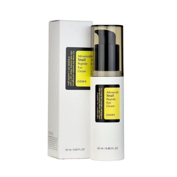 Cosrx Advanced Snail Peptide Αντιγηραντική Κρέμα Ματιών για Λάμψη για Ευαίσθητες Επιδερμίδες 25ml - Image 1