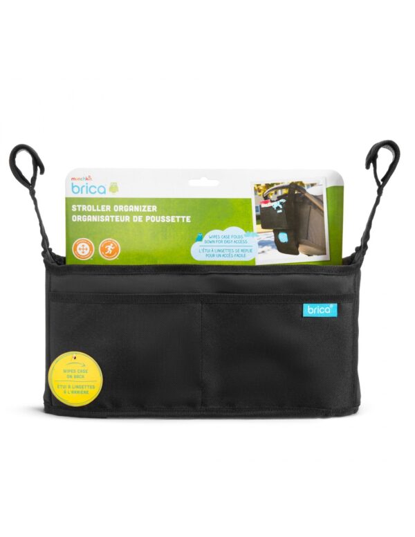 Munchkin Stroller Organizer Πρακτικό Τσαντάκι Οργάνωσης για Τοποθέτηση σε Καρότσι 1 Τεμάχιο - Image 1