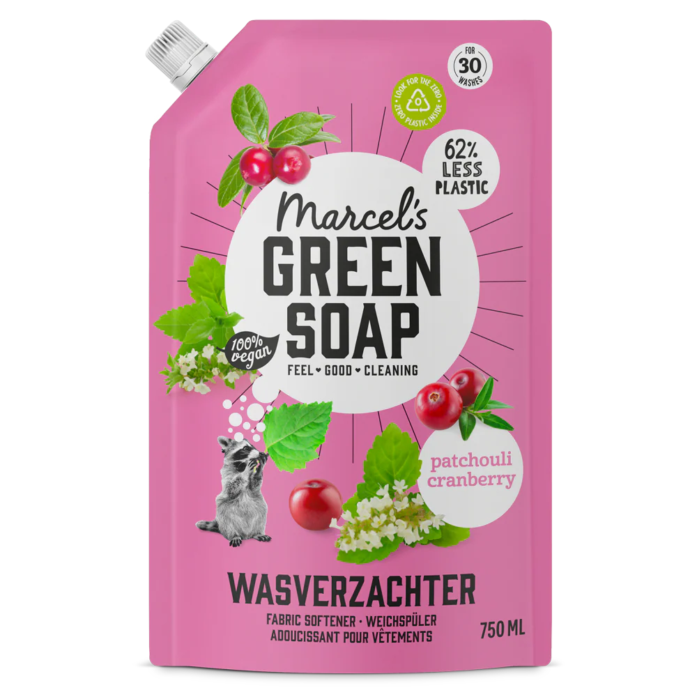 Marcel's Green Soap Μαλακτικό Ρούχων με αρωμα Πατσουλί & Κράνμπερι Ανταλλακτικό (750 ml) Marcel's Green Soap Μαλακτικό Ρούχων με αρωμα Πατσουλί & Κράνμπερι Ανταλλακτικό (750 ml) - Image 1