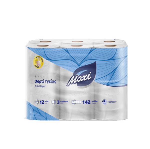 Maxi Χαρτί Υγείας 3Φ DECO 12 Ρολά Αρωματισμένο - Image 1