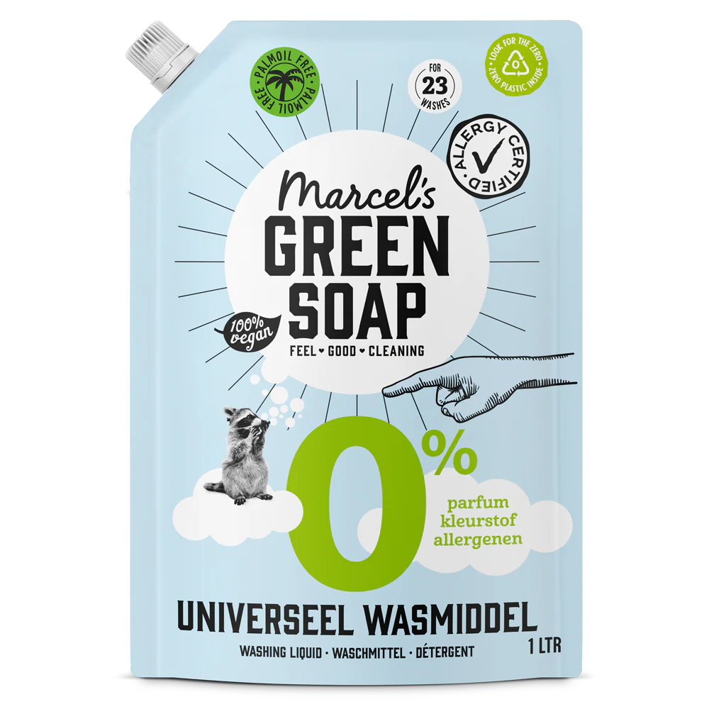 Marcel's Green Soap Απορρυπαντικό Ρούχων Καθολικής Χρήσης 0% Ανταλλακτικό 1000 ml Marcel's Green Soap Απορρυπαντικό Ρούχων Καθολικής Χρήσης 0% Ανταλλακτικό 1000 ml - Image 1