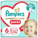 Pampers Premium Pants Jumbo Pack+ no6 15+kg 42 τμχ - Image 2