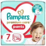 Pampers Premium Pants Jumbo Pack+ no7 17+kg 36 τμχ - Image 4