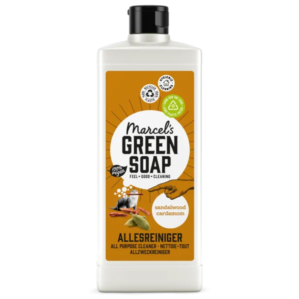 Marcel’s Green Soap Καθαριστικό γενικής χρήσης Σανταλόξυλο & κάρδαμο 750ml - Image 1