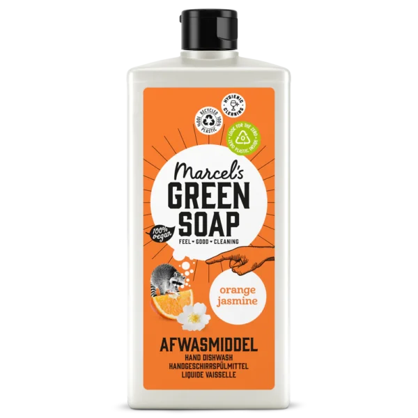 Marcel’s Green Soap Υγρό πιάτων Πορτοκάλι & Γιασεμί 500ml - Image 1
