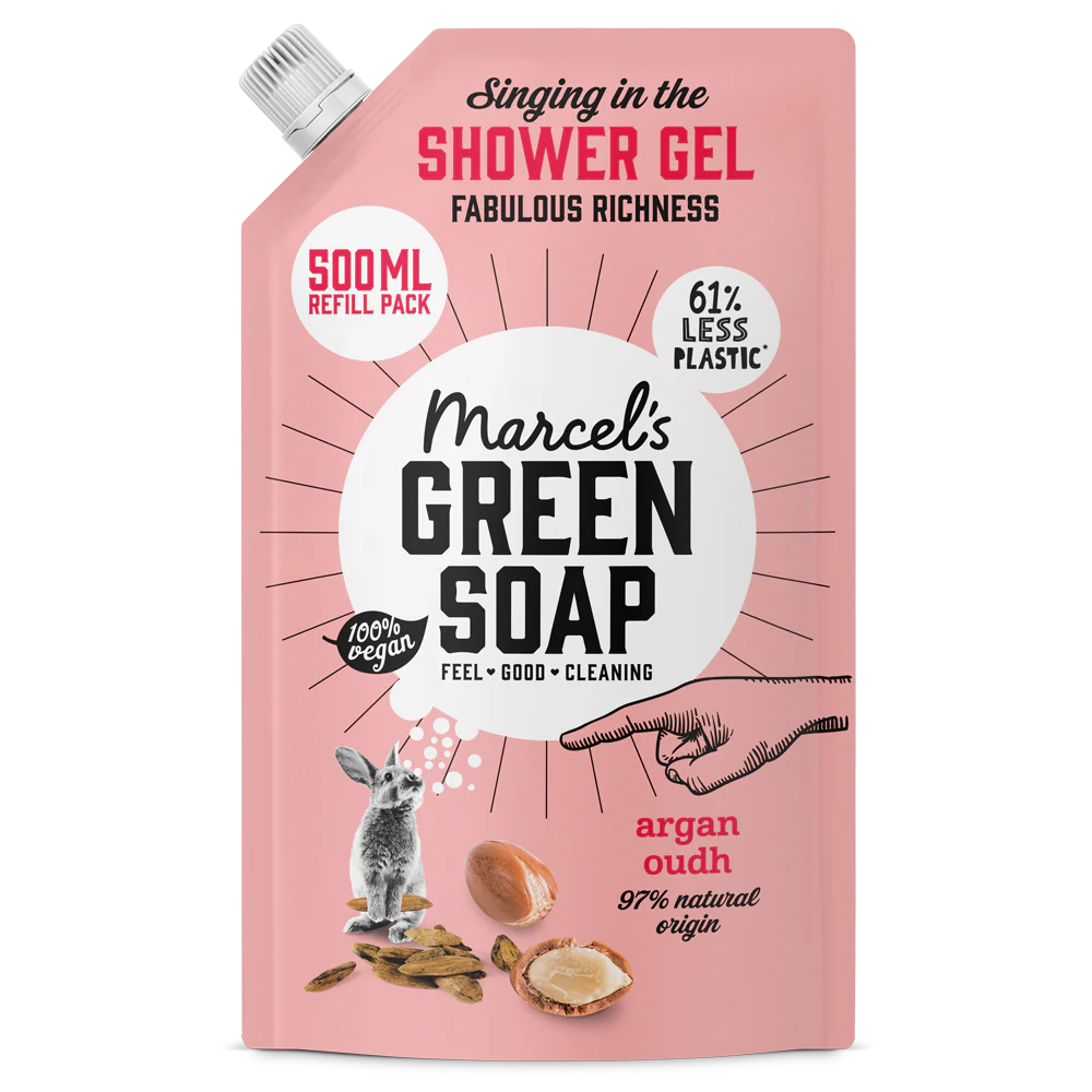 Marcel's Green Soap Ανταλλακτικό Αφρόλουτρο  Άργκαν & Ουντ 500 ml Marcel's Green Soap Ανταλλακτικό Αφρόλουτρο  Άργκαν & Ουντ 500 ml - Image 1