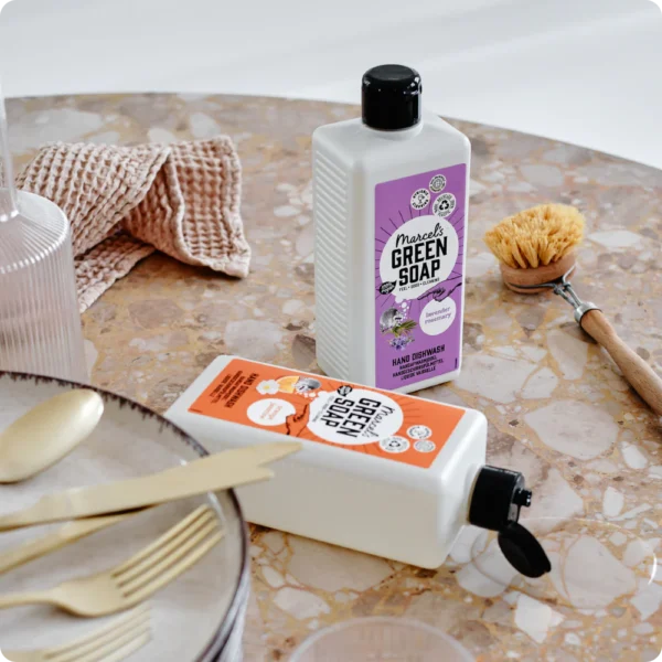 Marcel’s Green Soap Υγρό πιάτων Λεβάντα & Δενδρολίβανο 500ml - Image 2