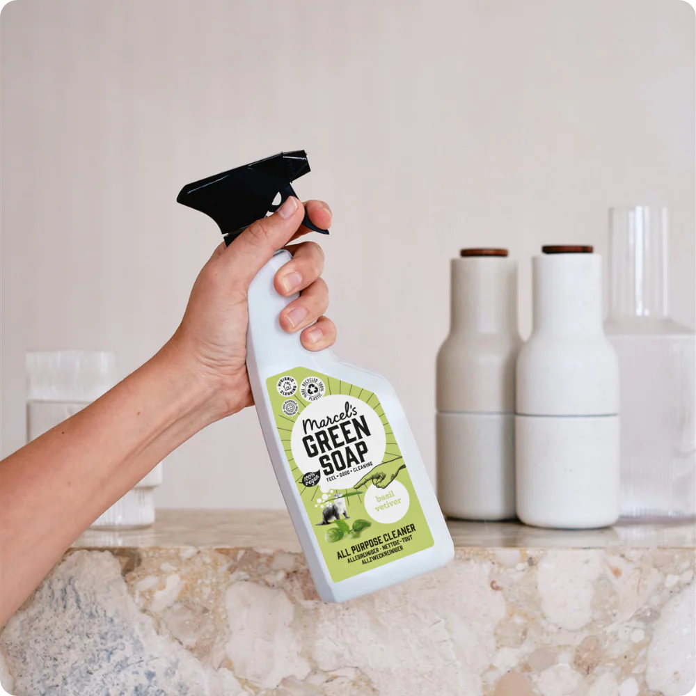 Marcel’s Green Soap καθαριστικό σπρέι γενικής χρήσης Βασιλικός & Βετιβέρ 500ml Marcel’s Green Soap καθαριστικό σπρέι γενικής χρήσης Βασιλικός & Βετιβέρ 500ml - Image 4