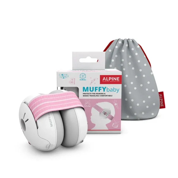 Muffy Baby Ροζ Ωτοασπίδες για Μωρά και Νήπια - Image 2