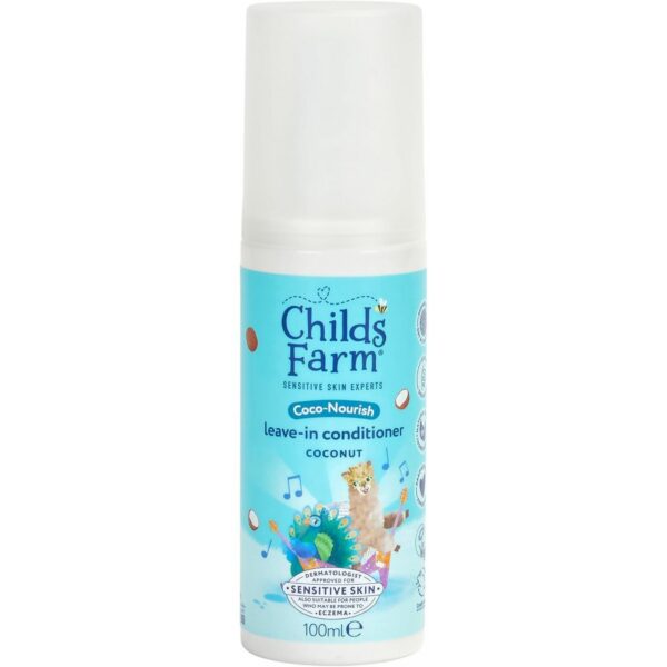 Childs Farm Παιδικό Conditioner με Καρύδα για Εύκολο Χτένισμα σε Μορφή Gel , Ιδανικό για Μπούκλες , Χωρίς Ξέβγαλμα 100ml