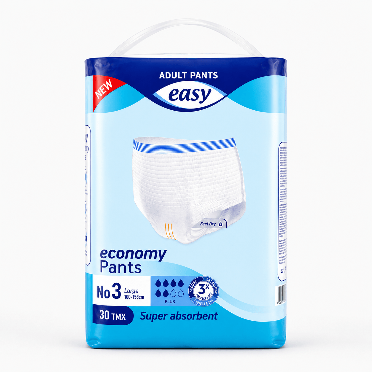Πανα βρακακι easy pants Plus Large 30 τεμαχιων Πανα βρακακι easy pants Plus Large 30 τεμαχιων - Image 1
