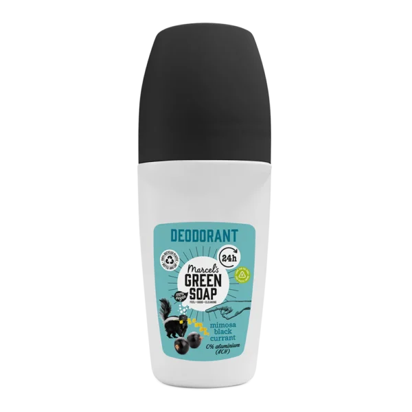 Marcel’s Green Soap αποσμητικό Roll-On Μιμόζα & Φραγκοστάφυλο 50ml - Image 1