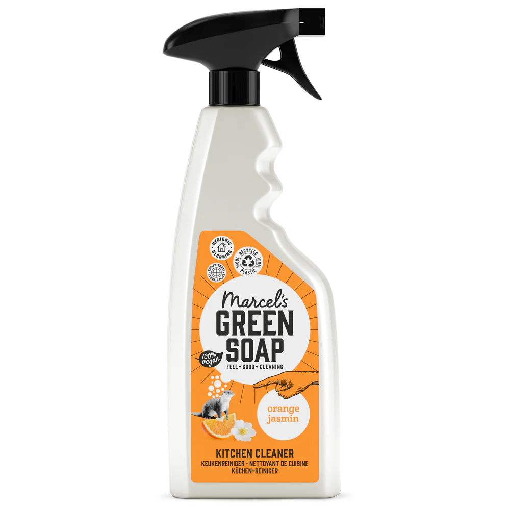 Marcel’s Green Soap καθαριστικό σπρέι κουζίνας Πορτοκάλι & γιασεμί 500ml Marcel’s Green Soap καθαριστικό σπρέι κουζίνας Πορτοκάλι & γιασεμί 500ml - Image 1