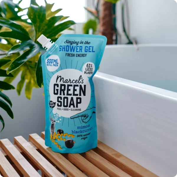 Marcel's Green Soap Αφρόλουτρο - Μιμόζα & Μαύρη Σταφίδα - Ανταλλακτικό - 500 ml - Image 3