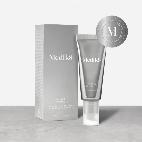 Medik8 Crystal Retinal 6 Regular Αντιγηραντικό Serum Προσώπου με Ρετινάλη & Βιταμίνη E για Λάμψη & Σύσφιξη 30ml - Image 1