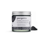 Georganics Mineral Οδοντόκρεμα Χωρίς Φθόριο, Plastic-free, με ενεργό Άνθρακα, 60ml