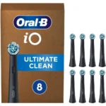 Oral-B iO Ultimate Clean Black Edition – Ανταλλακτικές Κεφαλές 8τμχ