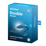 Satisfyer Double Whale Δονητής για Ζευγάρια Μπλε - Image 6