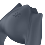 Satisfyer Perfect Pair Δονούμενο Δαχτυλίδι Πέους Σιλικόνης Γκρι - Image 3