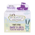 Jack n' Jill Wet Wipes For Gums & Teeth Βρεφική Οδοντόβουρτσα Δαχτύλου για 0m+ 25τμχ