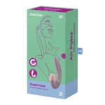 Satisfyer Supernova Old Rose – Rabbit 2 σε 1 με Air Pulse & Δόνηση (USB, Αδιάβροχο)