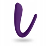 Satisfyer Partner Couples Mini Δονητής για Ζευγάρια 9.5cm Μωβ - Image 2