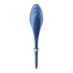 Satisfyer Duelist Blue – Δονούμενο Cock Ring για Ζευγάρια (Αδιάβροχο, USB) - Image 3